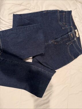Madewell Dark Indigo Wide-Leg Jeans